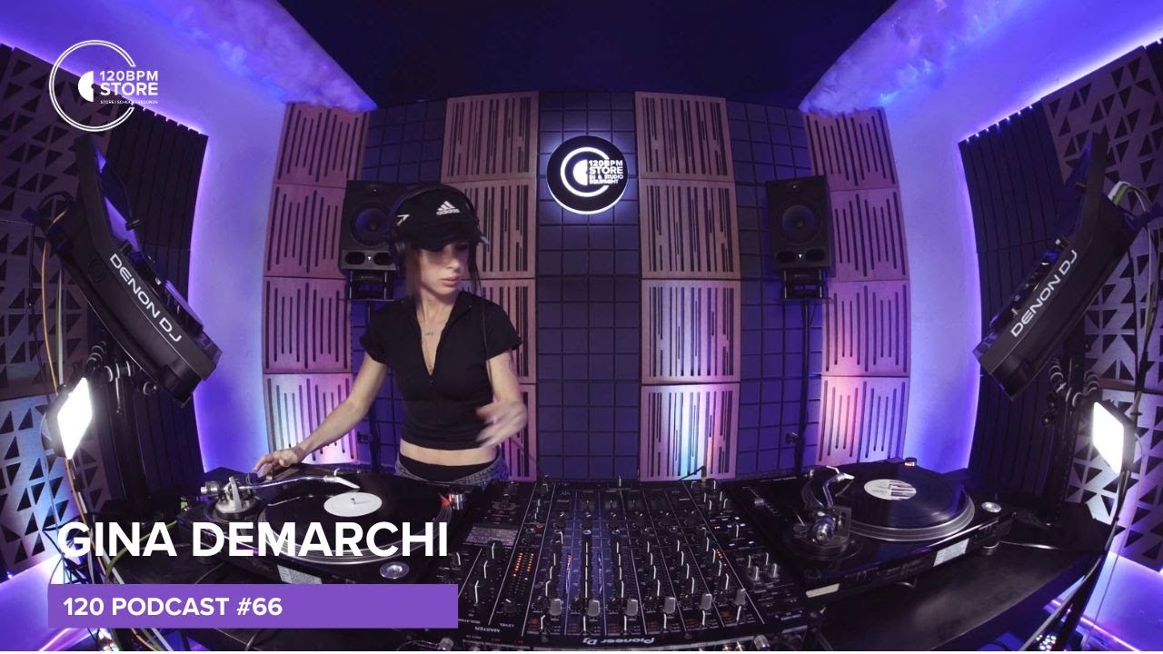 Gina Demarchi @ 120 podcast 66 #Vinylset #techno