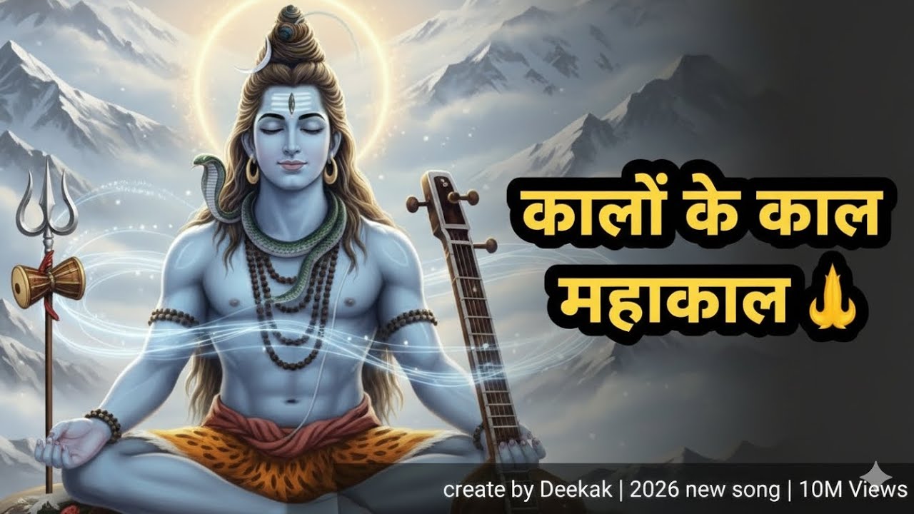 कालों के काल महाकाल 🔱 | Om Namah Shivay | New Mahadev Song 2026 | Create by Deepak