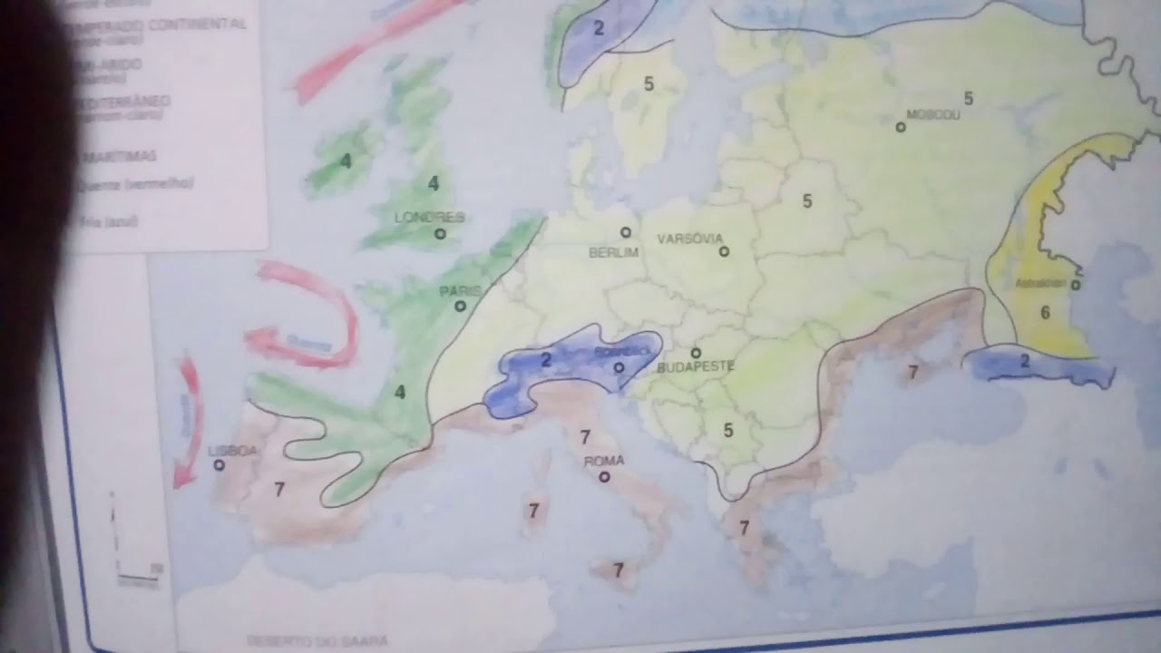 Dicas para Vestibular- CLIMA E VEGETA&Ccedil;&Atilde;O DA EUROPA #697