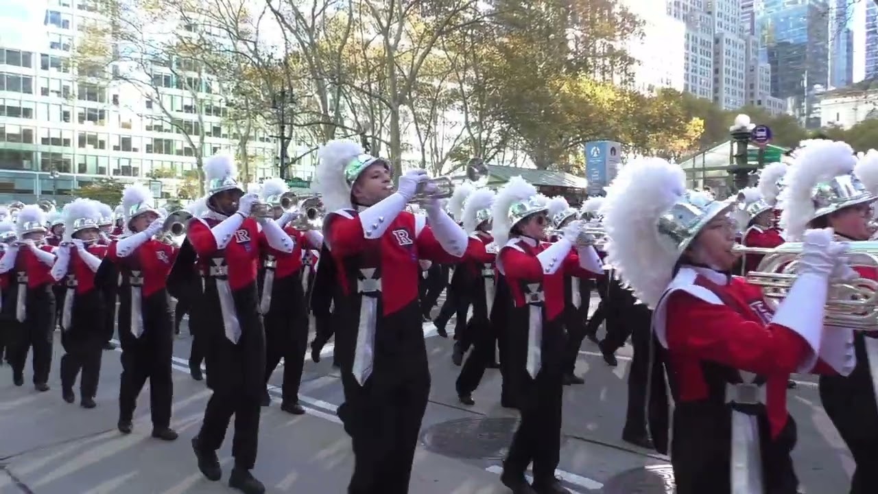 Macy's Thanksgiving Day Parade~NYC~2023~Rutgers University Marching Band~NYCParadelife