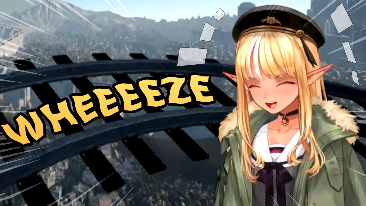Flare: *WHEEEEEZE* wwwwwww [Shiranui Flare/不知火フレア]