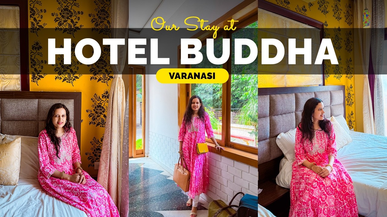 My stay at Hotel Buddha Castle | Hotel Review | Best Budget Hotel in Varanasi #varanasi #travelvlog