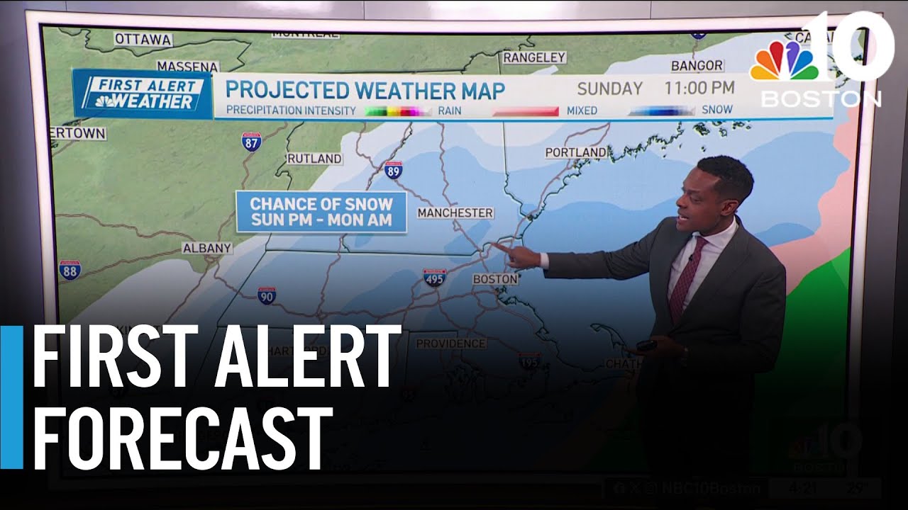 How much snow will Boston get this weekend?