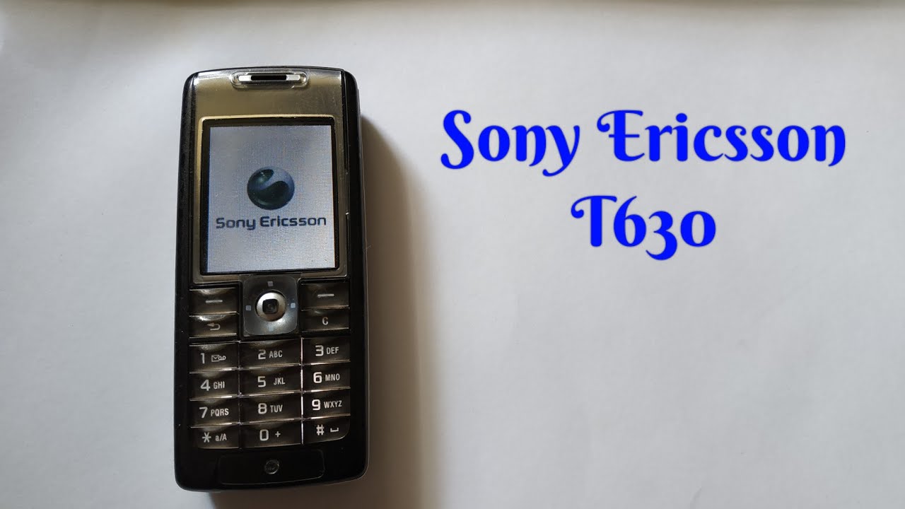 Sony Ericsson T630 обзор на крутой телефон в своём сегменте