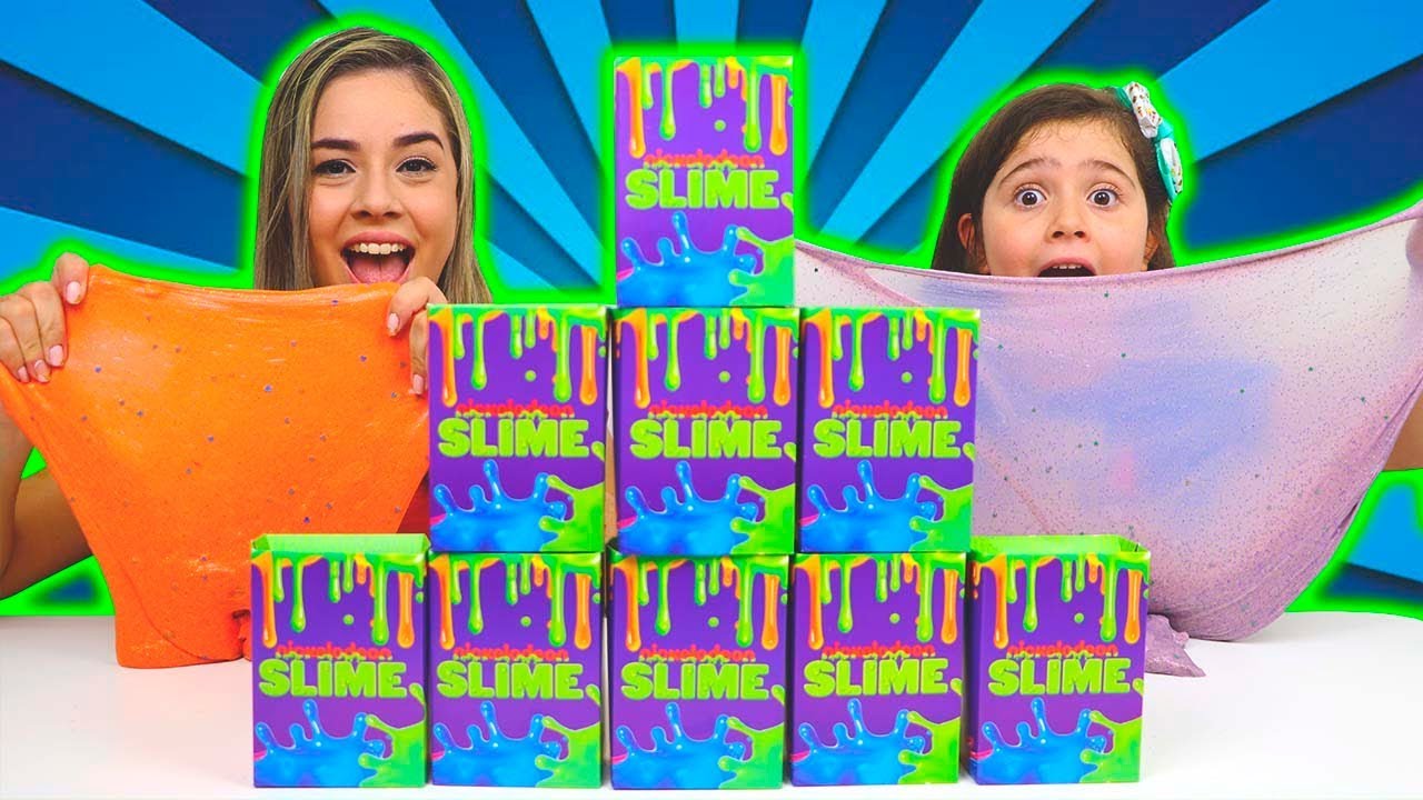 NÃO ESCOLHA A CAIXINHA DE SLIME ERRADA NICKELODEON