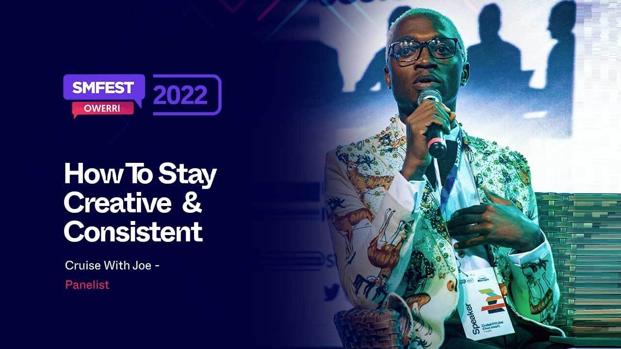 Как оставаться креативным и последовательным — Круиз с Джо | Smfest 2022