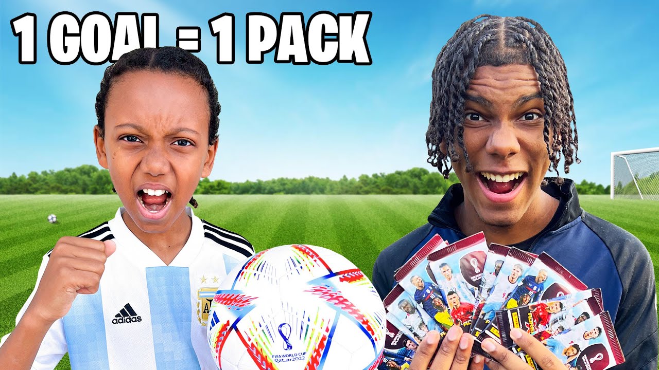 I OPENED A PACK FOR EVERY GOAL SCORED!