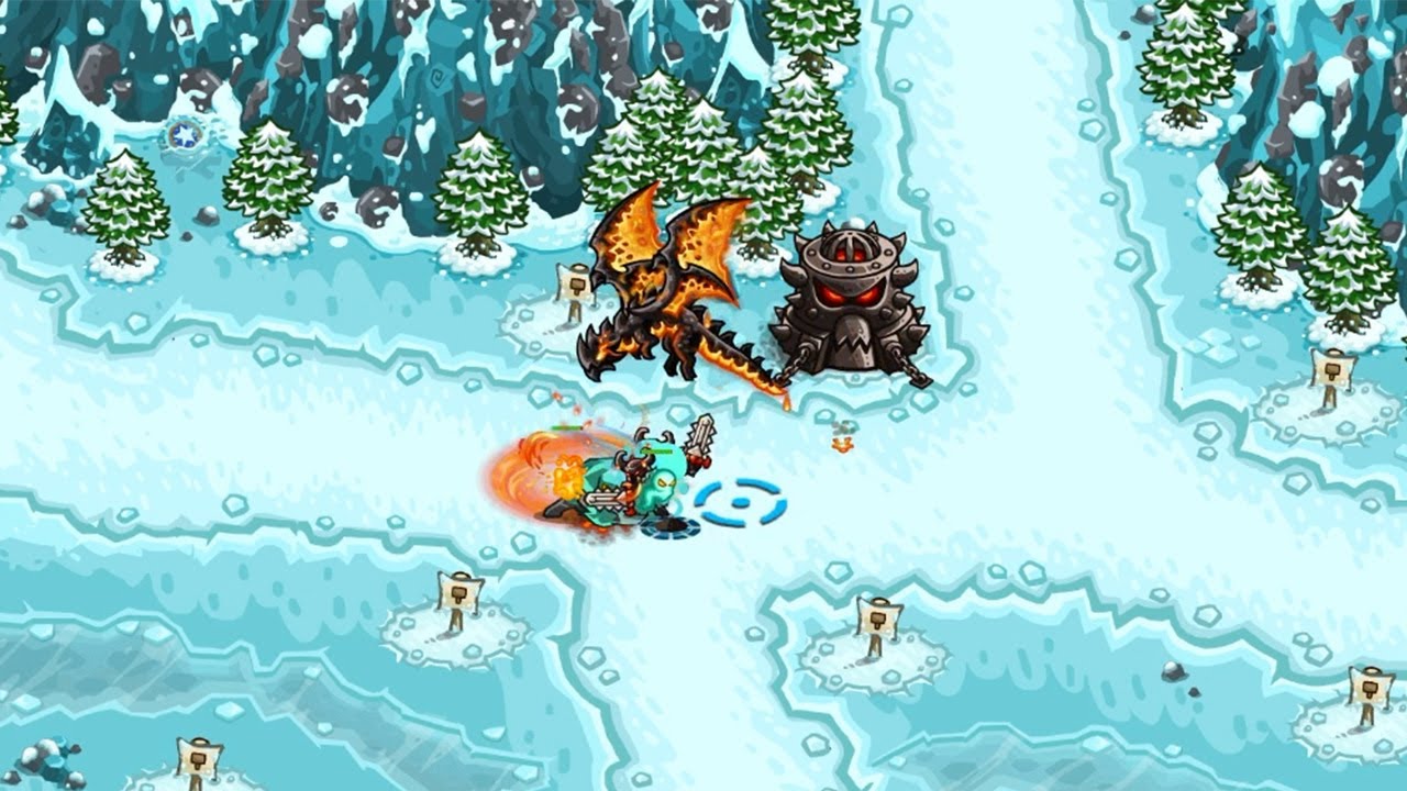 Kingdom Rush Vengeance - Breaking The Ice, One Tower Impossible