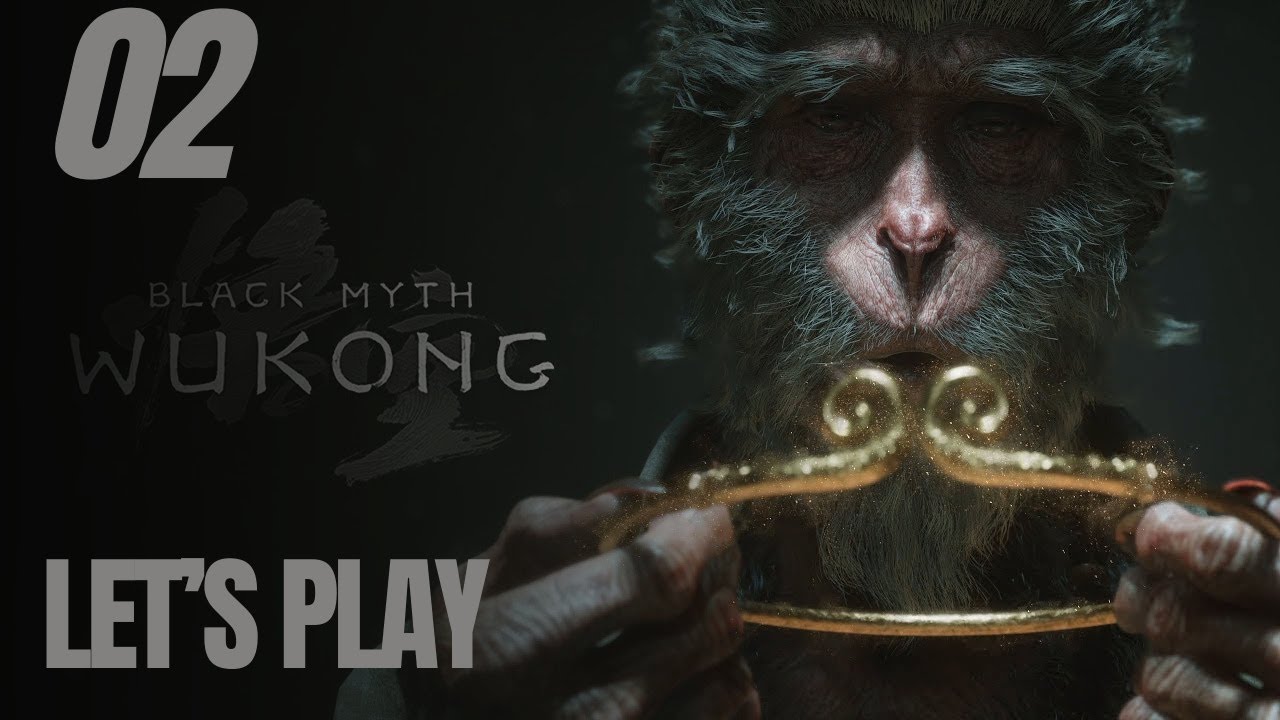 Black Myth Wukong- Chapter 1: Black Cloud - Red Fire / Let's Play 02 (NO COMMENTARY)