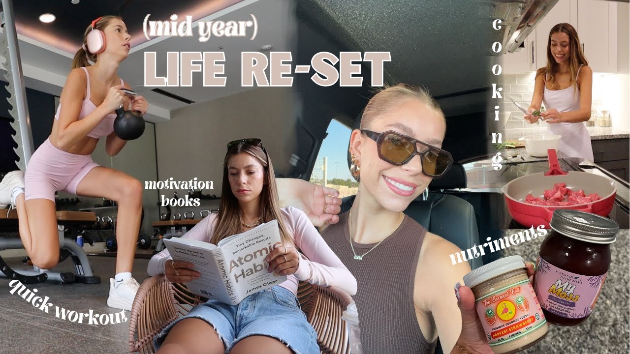 exiting *lazy girl era* balancing healthy habits/vlog!!