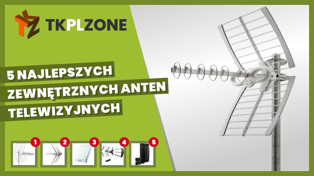 5 najlepszych zewnętrznych anten telewizyjnych