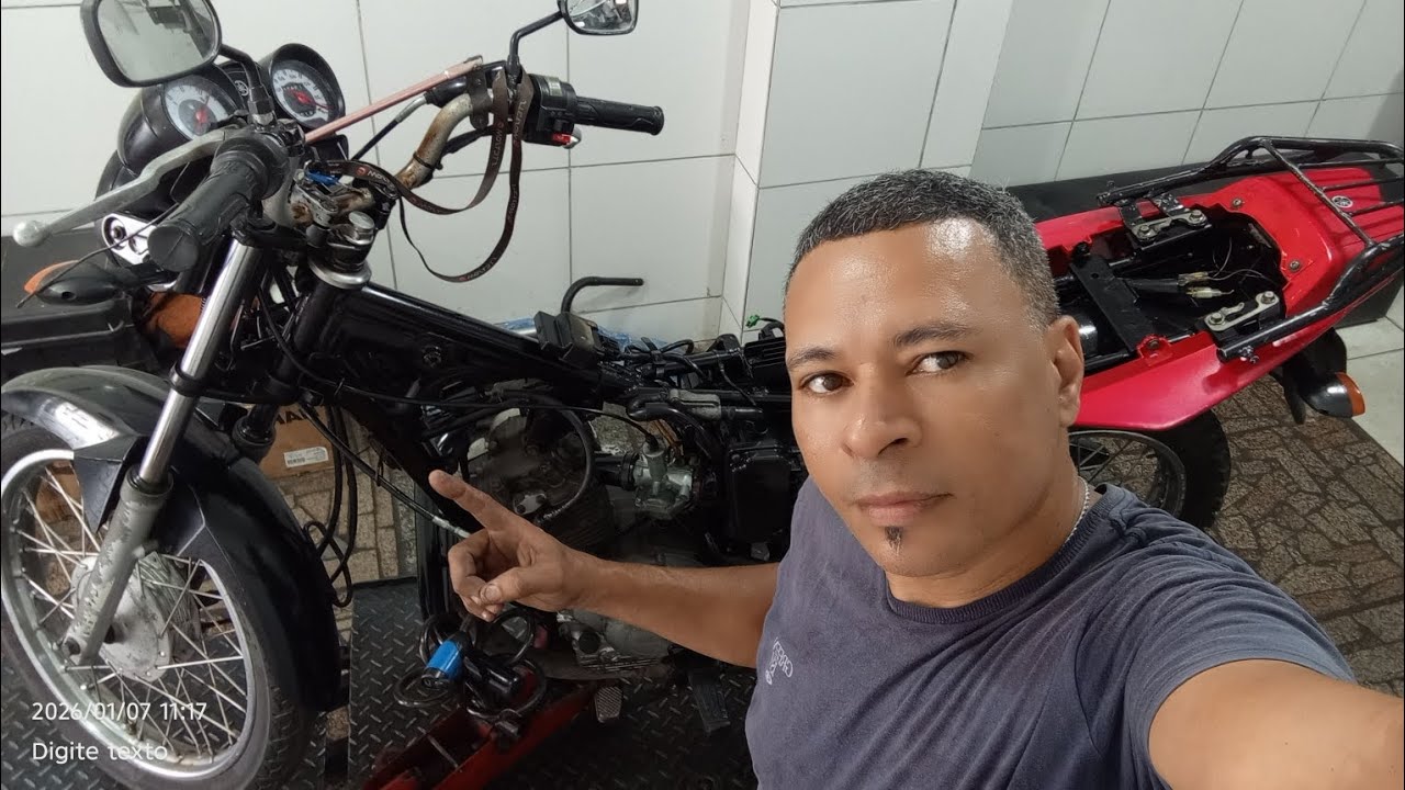 ESTÉTICA DE MOTOS ANTES DA REVISÃO 