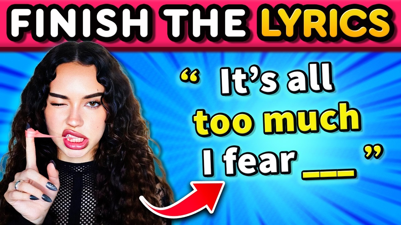 FINISH THE LYRICS 🎵 Tiktok songs of 2026 Edition🔥 Music Quiz 2026