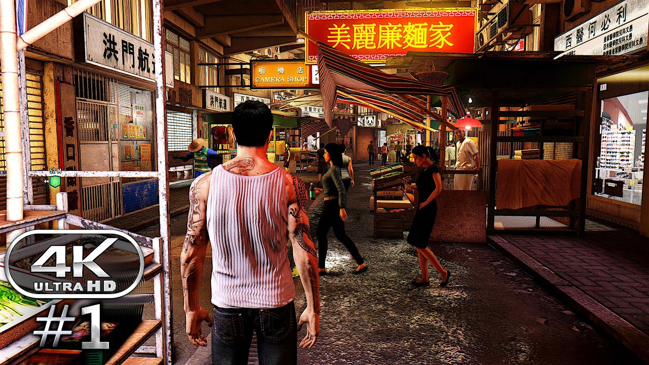 Sleeping Dogs Gameplay Walkthrough Part 1 - PC 4K 60FPS No Commentary
