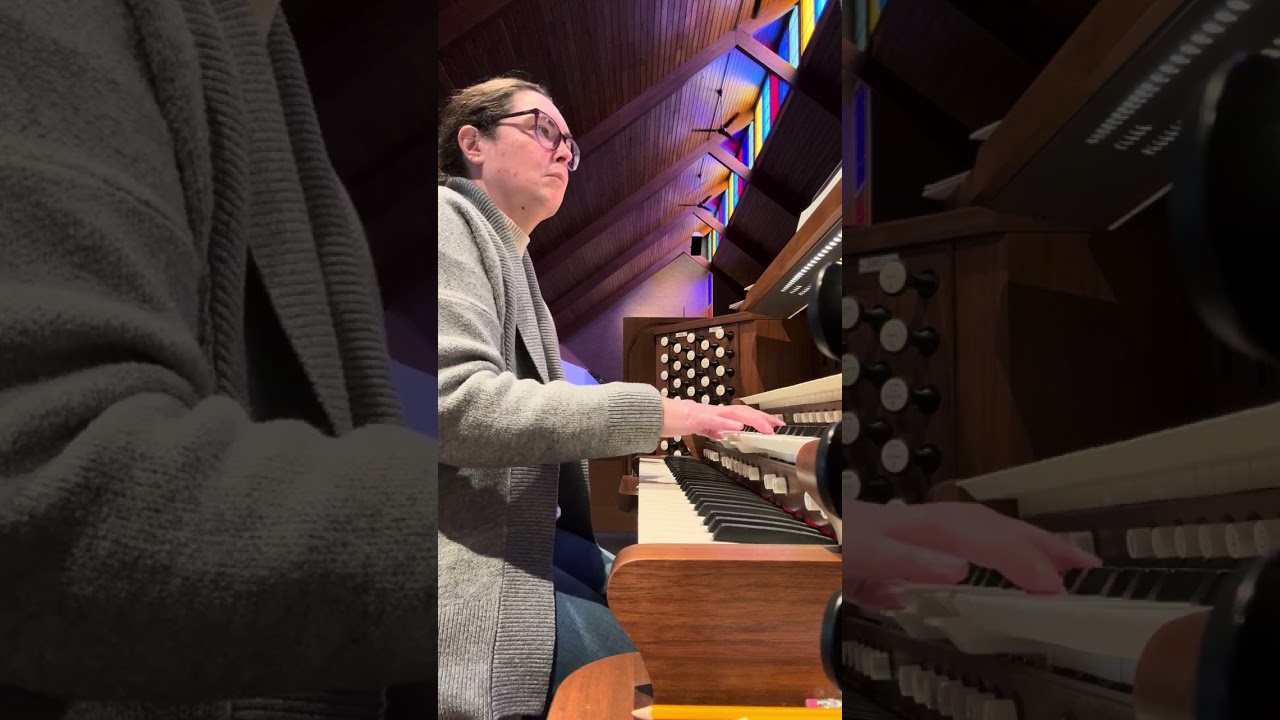 Stanley Voluntary Op 5 No 8, Allegro (learning organ month 4)