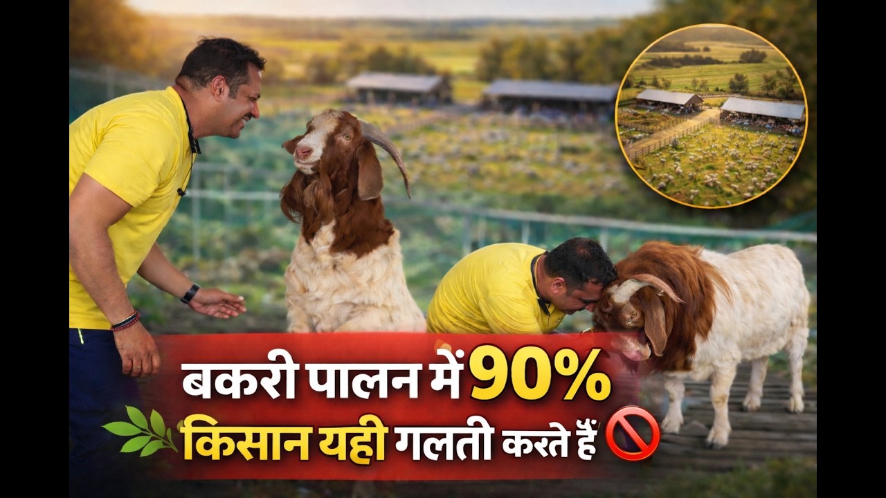 Modern Technology से चल रहा Smart Goat Farm @BhartiyaKisaan_bk | Smart Goat Farm Tour