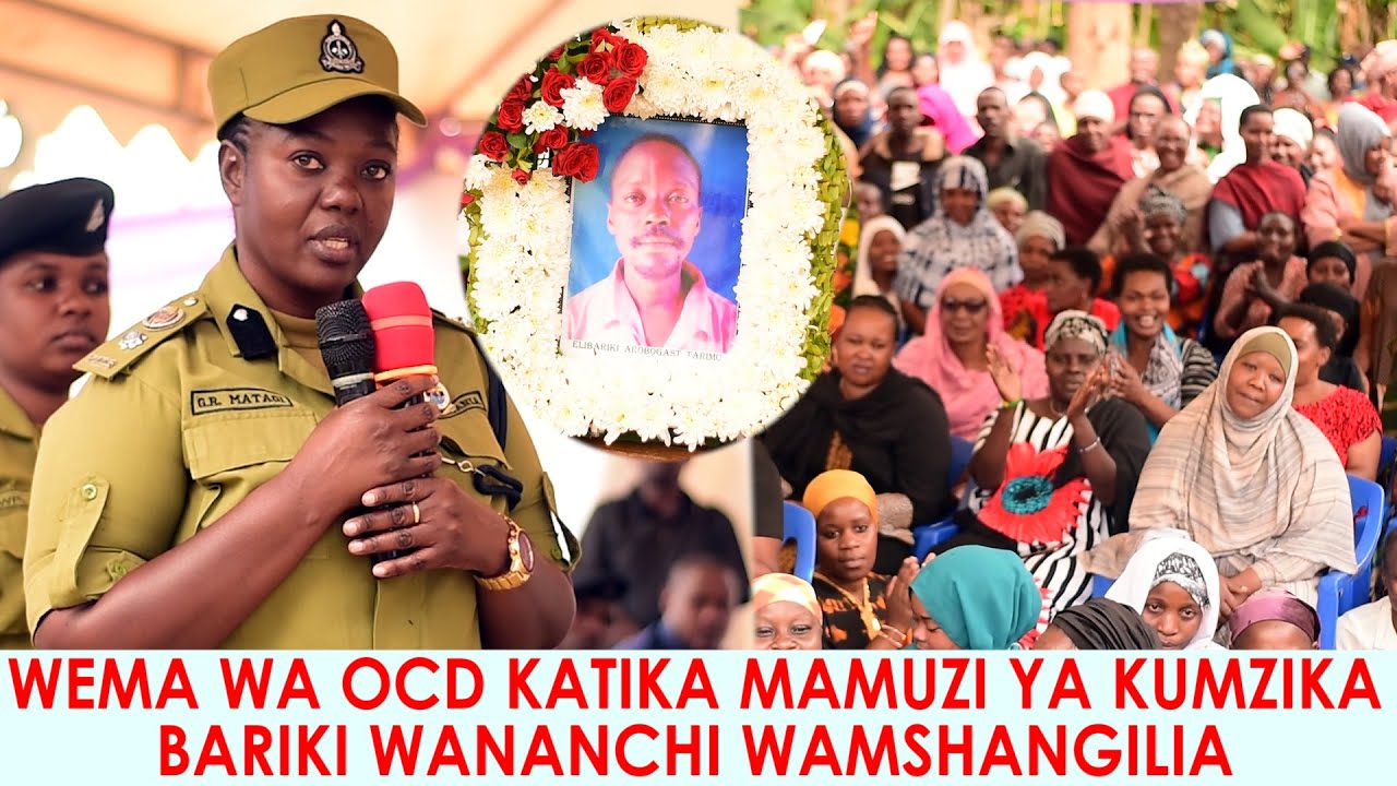 OCD ARUSHA AZUA SHANGWE MBELE YA JENEZA LA BARIKI AMWAGIWA SIFA KWA WEMA WAKE