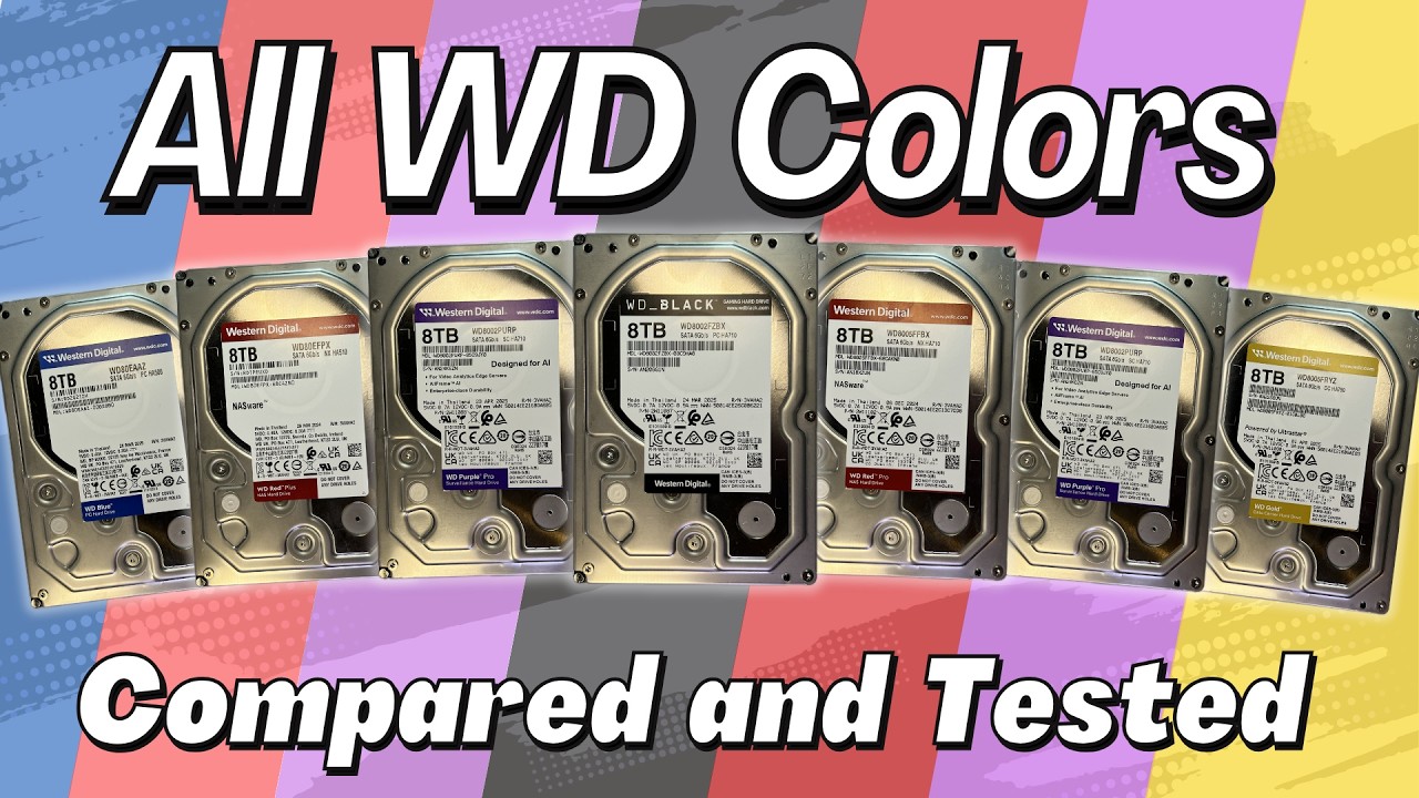 Por&oacute;wnanie i testowanie dysk&oacute;w twardych WD Color