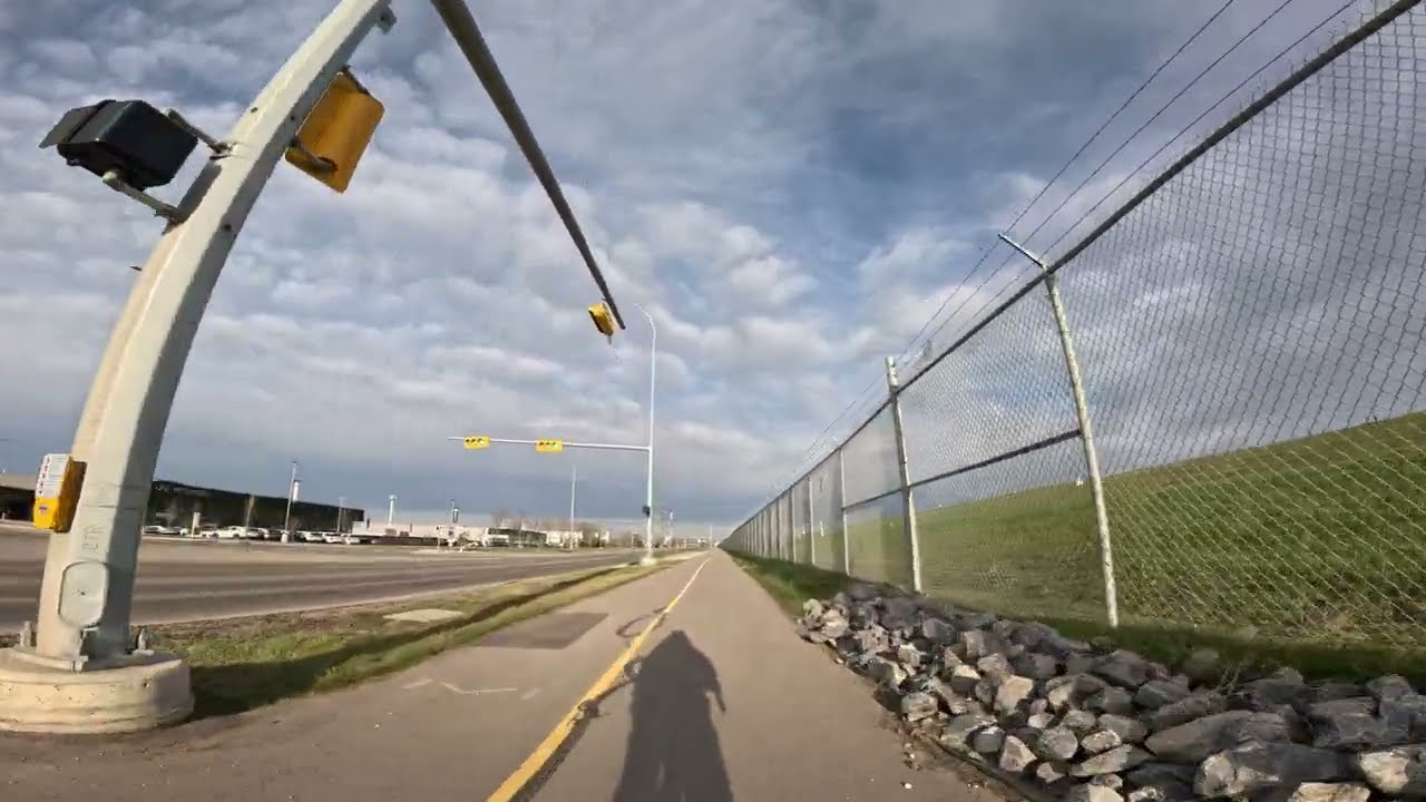 New Brighton to Max Bell Centre - Calgary bike paths