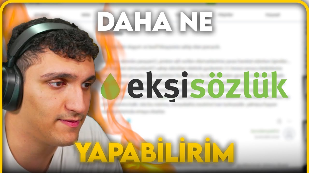 CharmQuell, EKŞİSÖZLÜK'TE KENDİSİNE YAZILANLARI OKUYOR!!