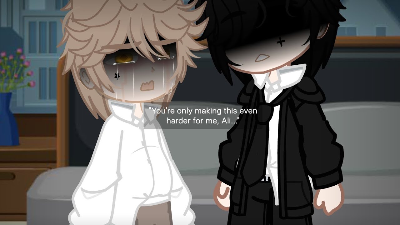 "You're making this even harder for me, Ali..."//MEME//Gacha Club BL(Omegaverse)//Enigmas x Alphas