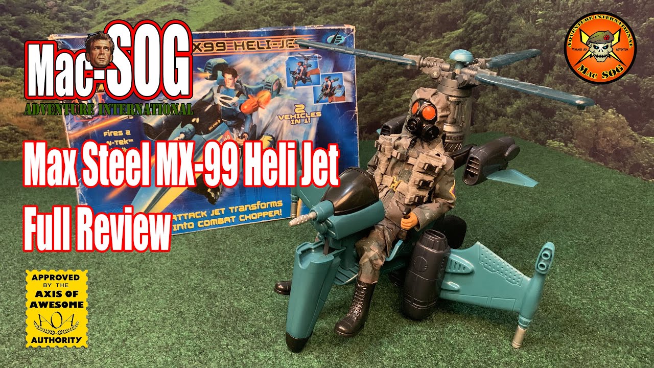Mac SOG Adventure Int. Review of:  The Max Steel MX-99 Heli Jet
