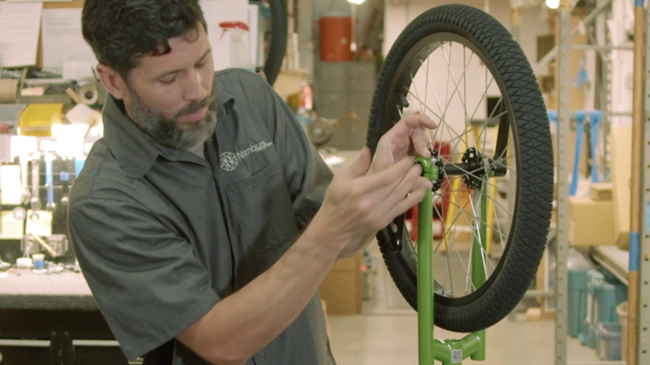 How to Assemble a Unicycle with Cotterless Cranks