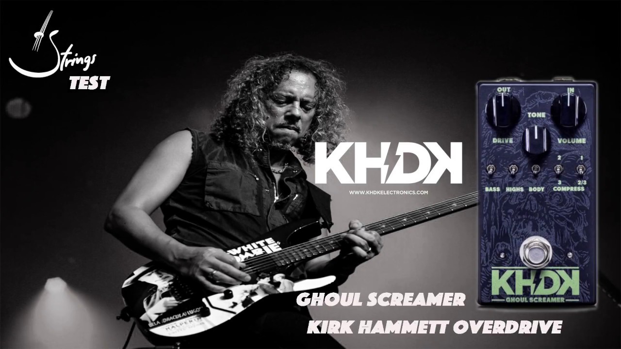 Strings Quick Test - KHDK Pedals Ghoul Screamer Overdrive Demo
