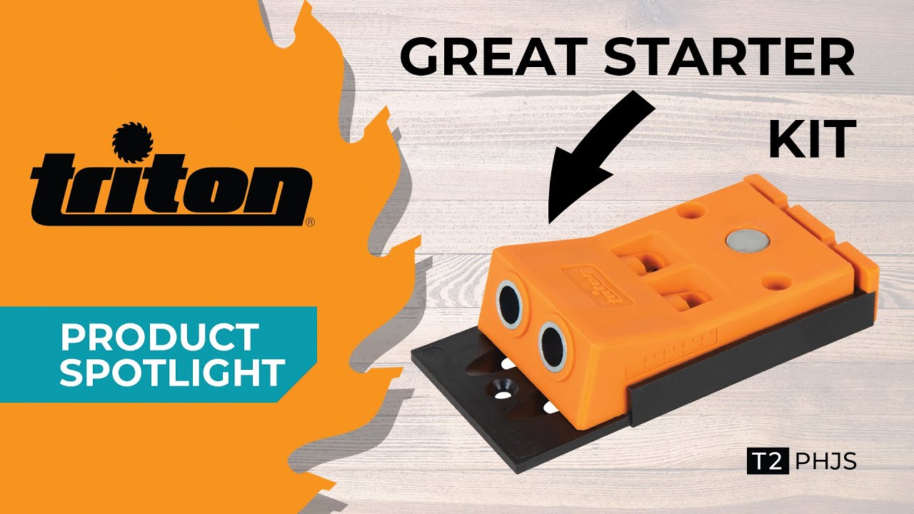 Triton T2 Double Mini Pocket-Hole Jig - Easy Joinery!