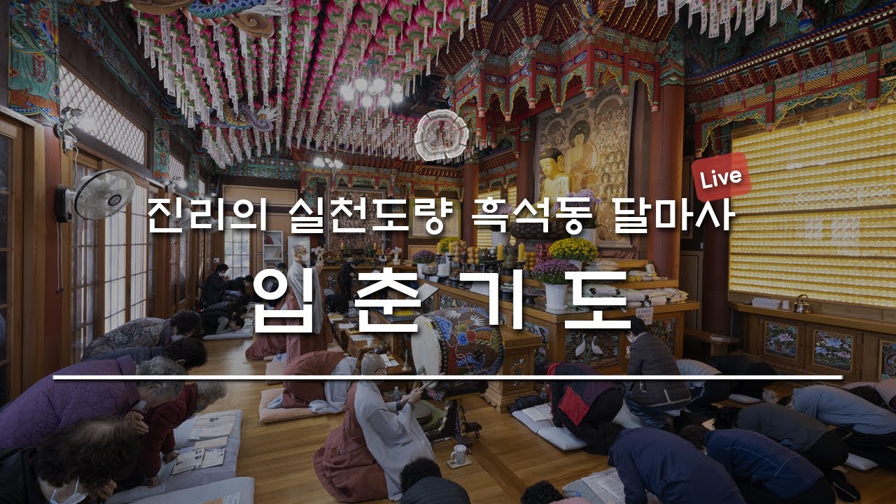 [진리의 실천도량 달마사]  2월 4일 입춘기도 삼재풀이기도 회향