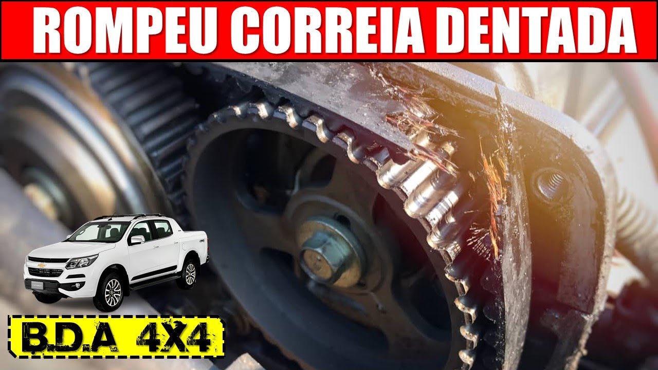 EP. 902// Chevrolet S10: Quebrou TODO o MOTOR! QUEBRA DA Correia DENTADA! Arrebentou a DENTADA