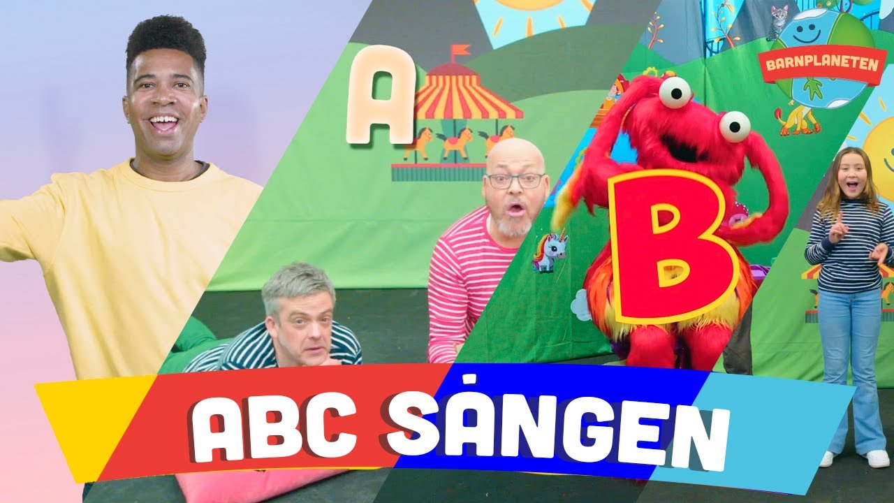 ABC sången i flera versioner 🔠