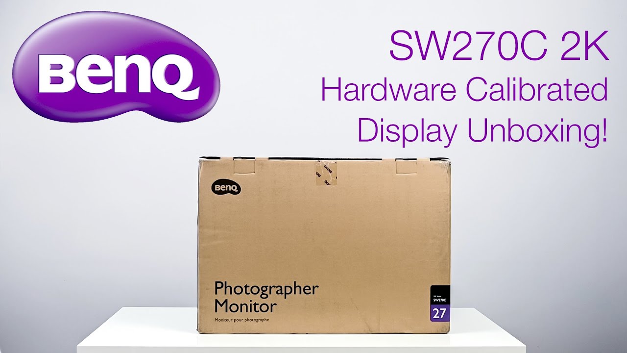 First BenQ SW270C 2K Hardware Calibrated Display Unboxing! by Art Suwansang