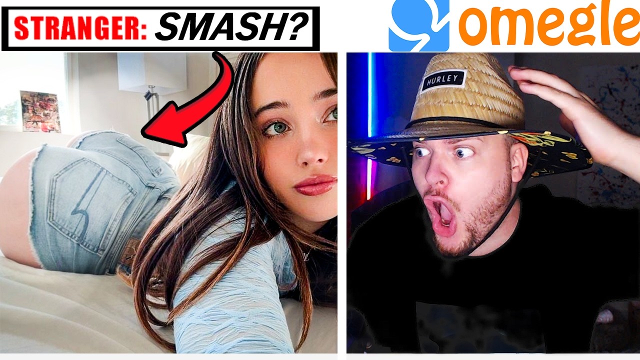 Она не знала, что я снимаю... 🤫 (Реакции Omegle)