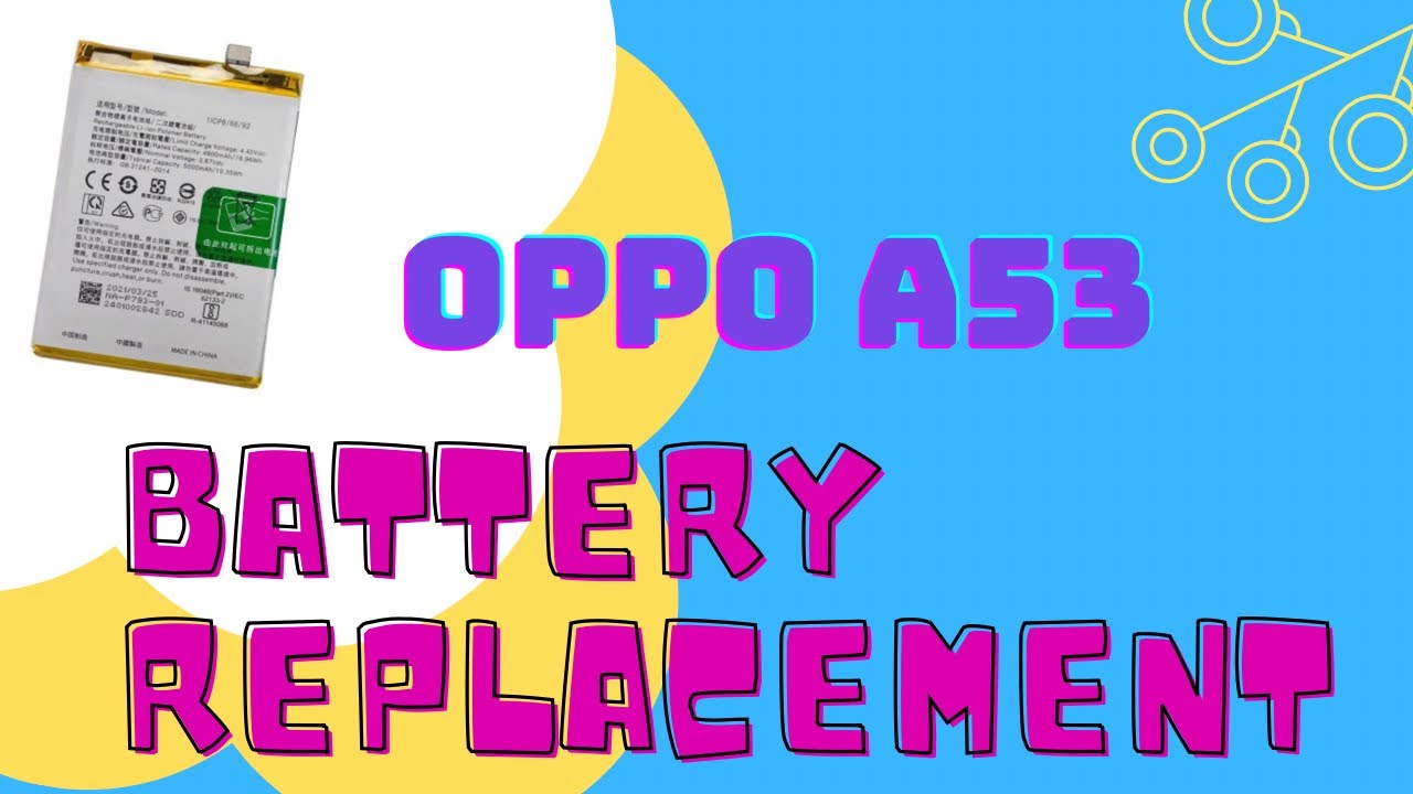 OPPO A53 Battery Replacement | How to Change OPPO A53 Battery Easily #oppoa53 #battery #repair