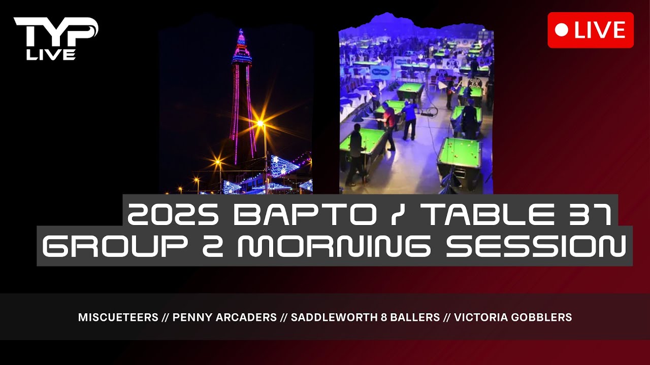 Table 37 BAPTO 2025 Group 2 Morning Session | Norbreck Castle Hotel Blackpool
