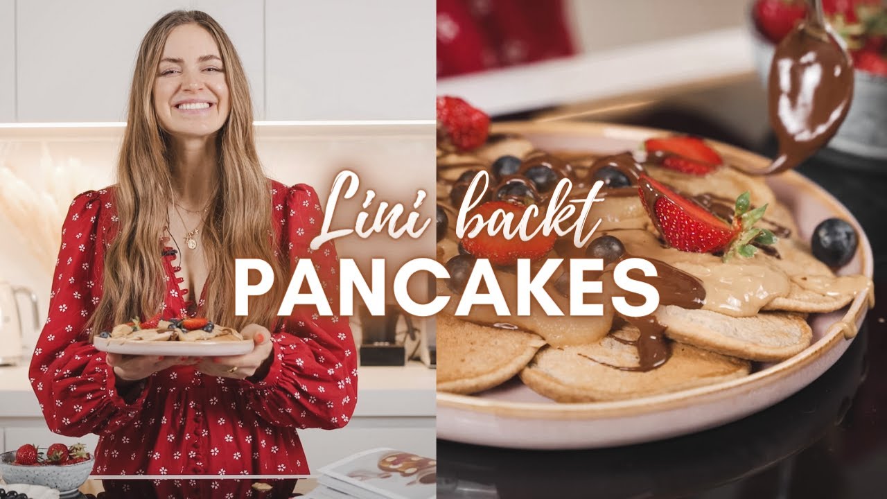schnelle vegane & glutenfreie Bananen Pancakes (für die ganze Familie) | Lini's Bites