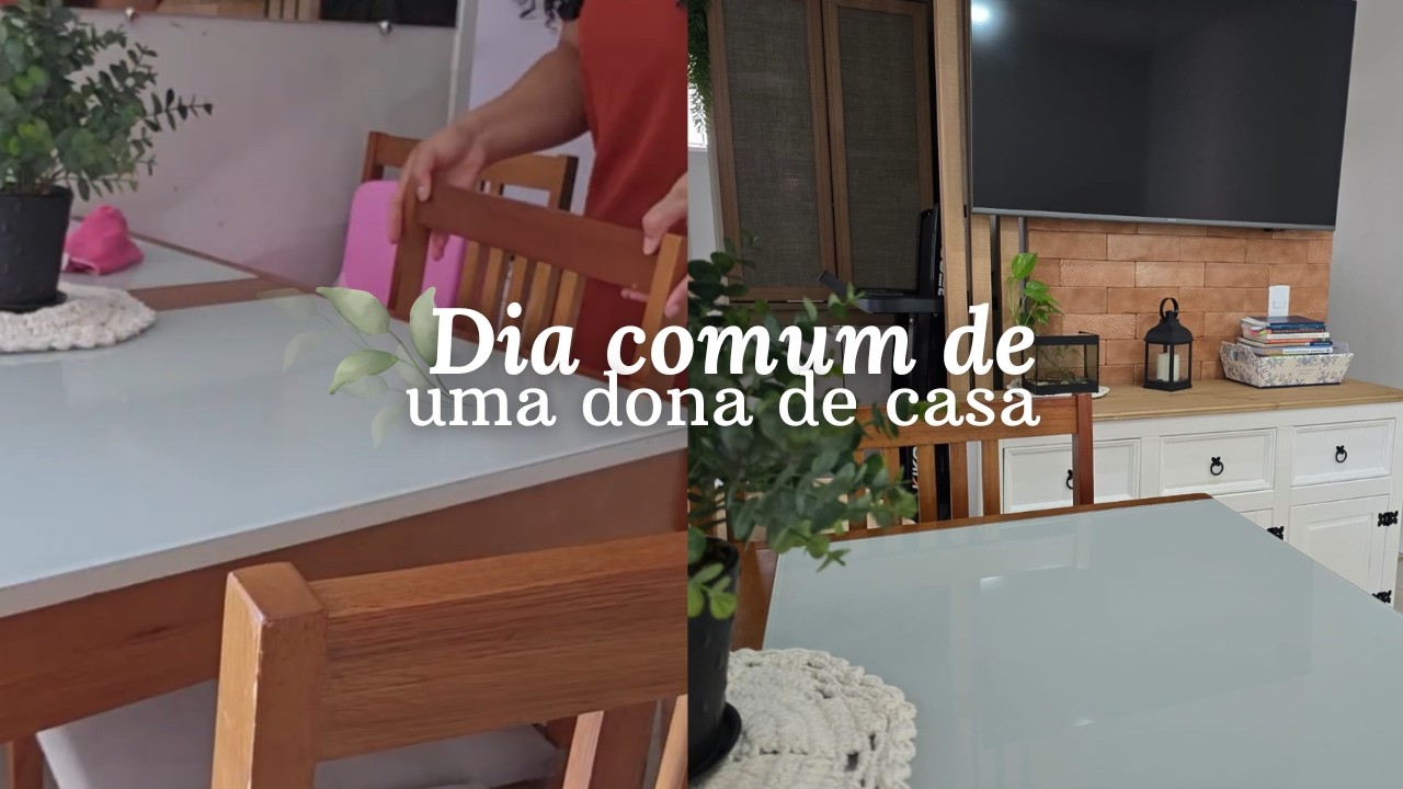 Primeiro vídeo do canal! Um dia comum de uma dona de casa.🌿Alê Monteiro