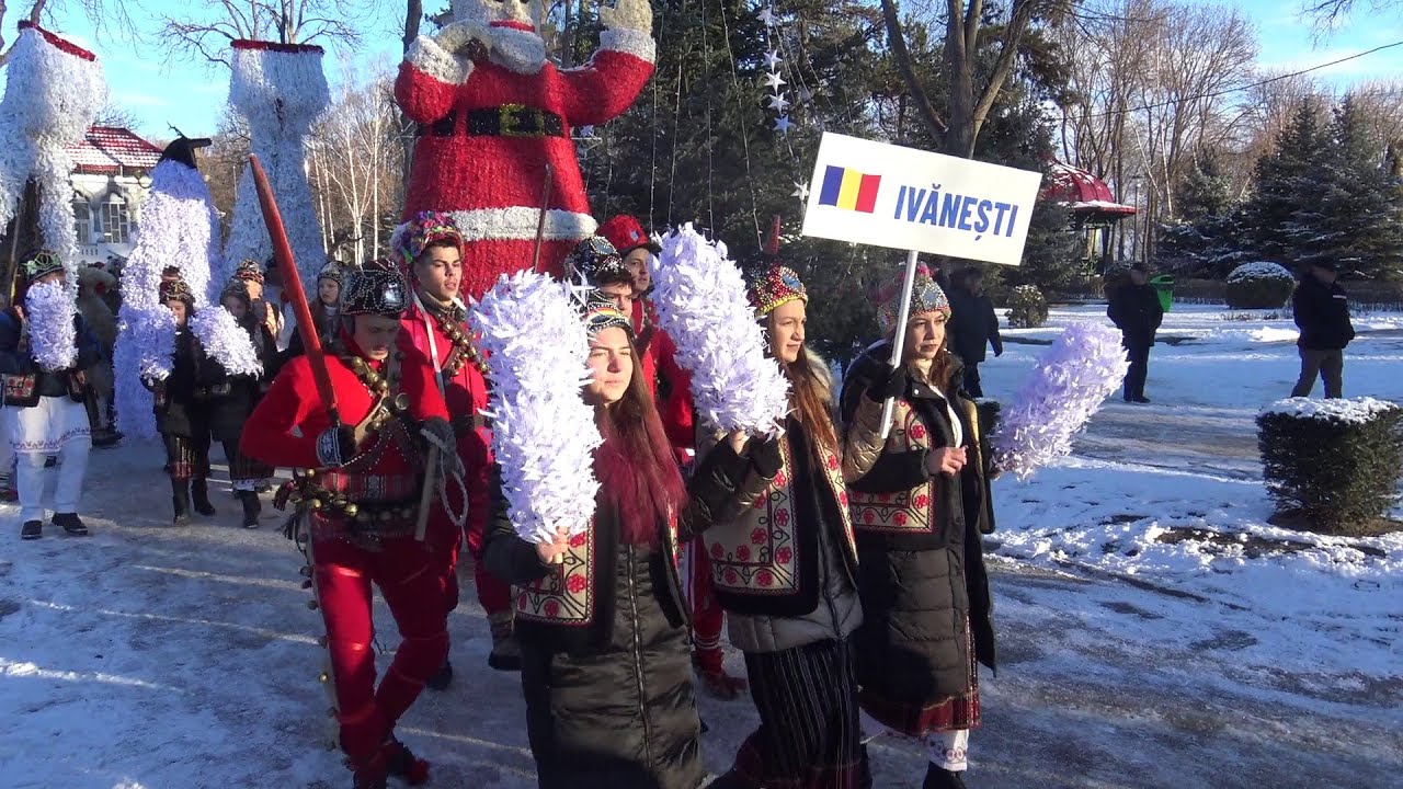 Capra de la Ivanesti - Datini si obiceiuri de iarna Vaslui 2023