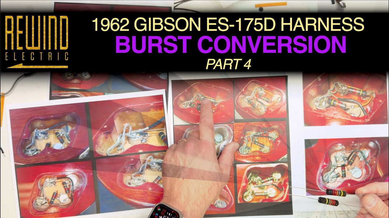 1962 Harness Les Paul Burst Conversion PART 4