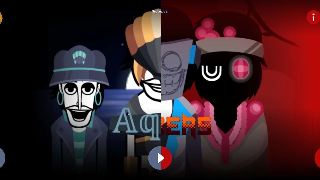 Incredibox mod Aqua and Embers |gameplay|+mix