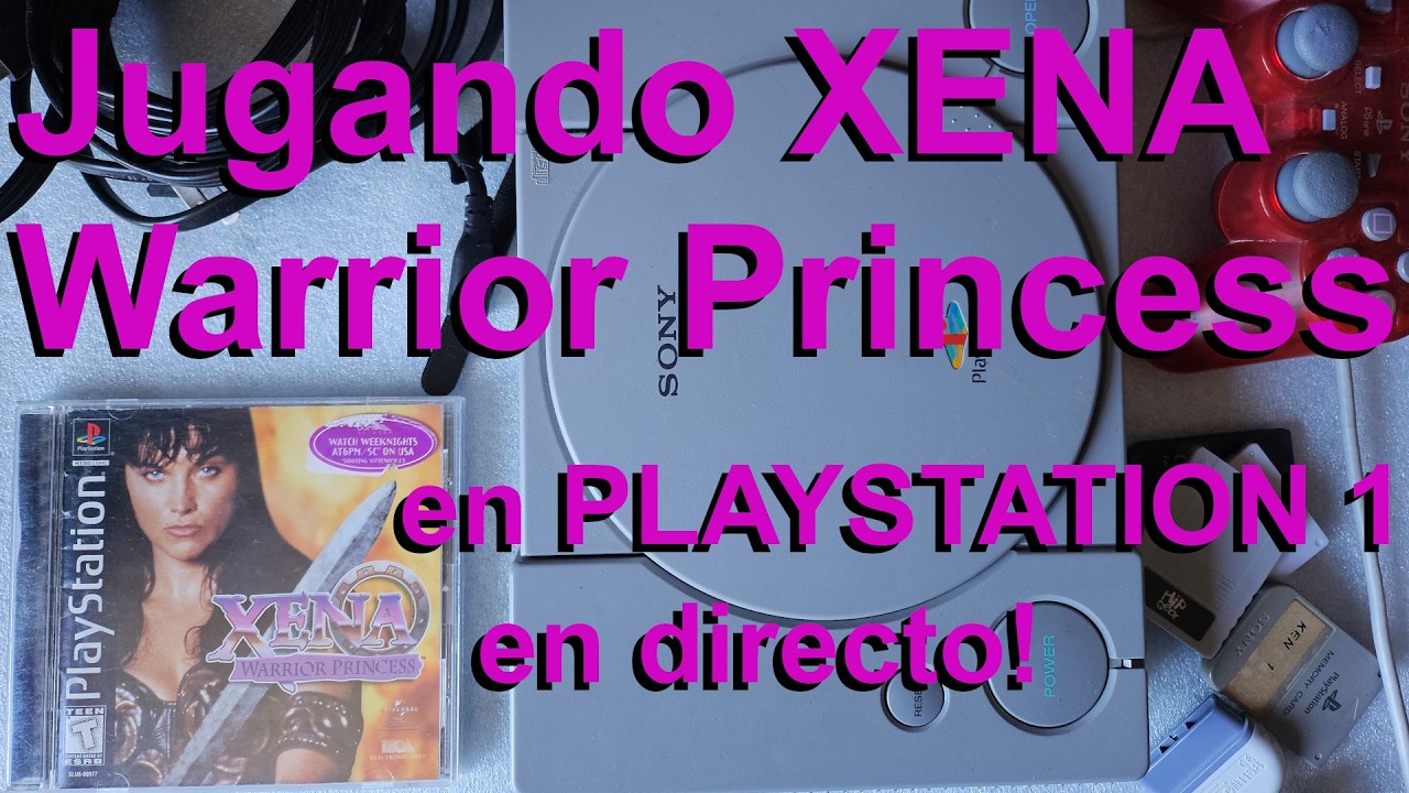 Jugando XENA Warrior Princess en Playstation 1 - PARTE 3 ps1 1999 #retro #retrogaming