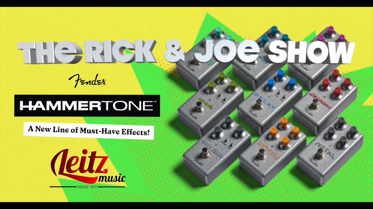 Fender Hammertone Pedals | Leitz Music Co Inc