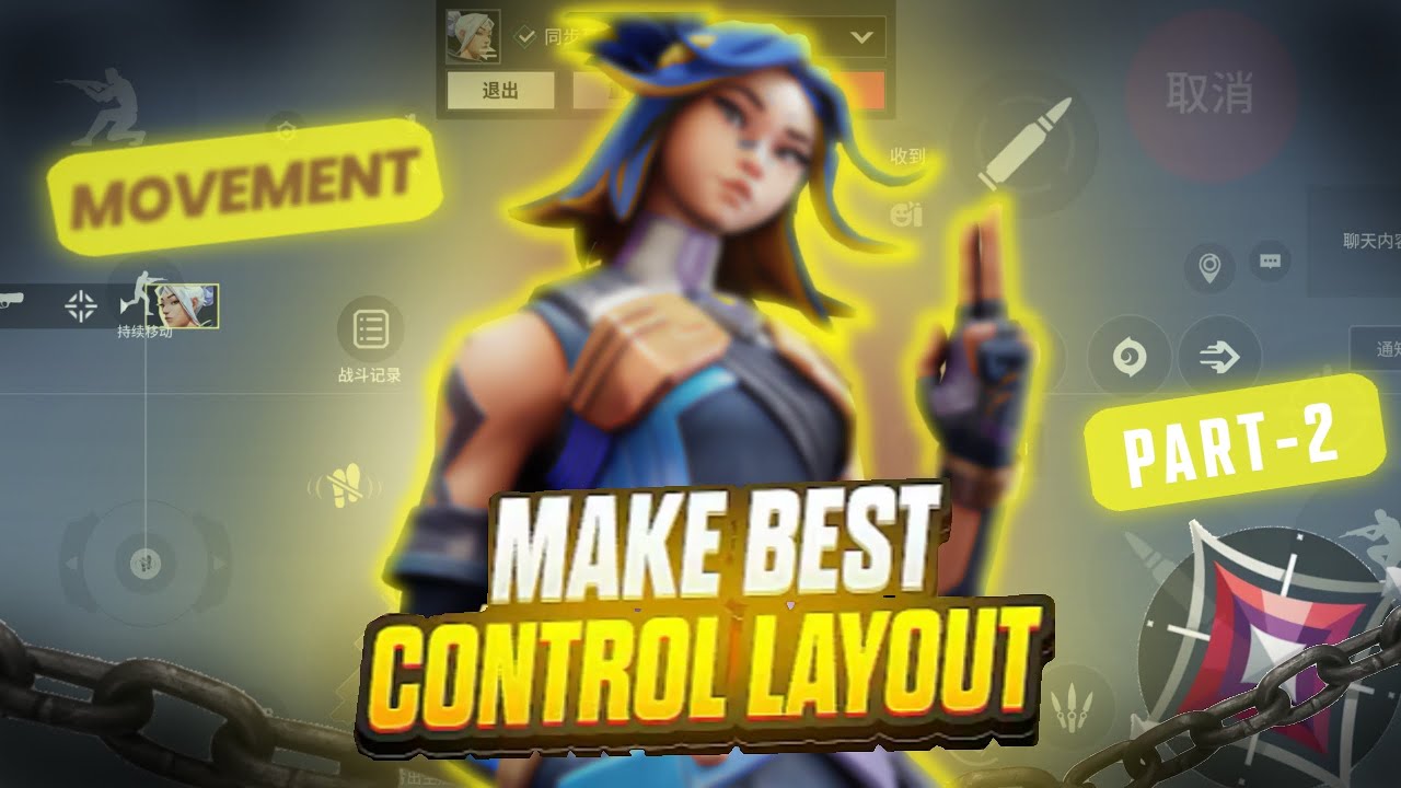 Best Control Layout in Valorant Mobile – PART 2 | Pro Setup