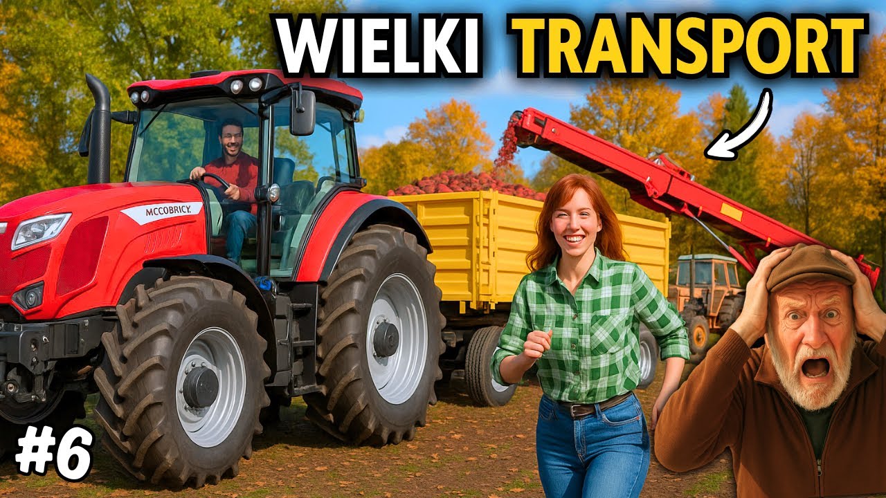 REKORDOWY TRANSPORT BURAKÓW W CYBUCHOWIE 🔥 Wakacje w Cybuchowie #6