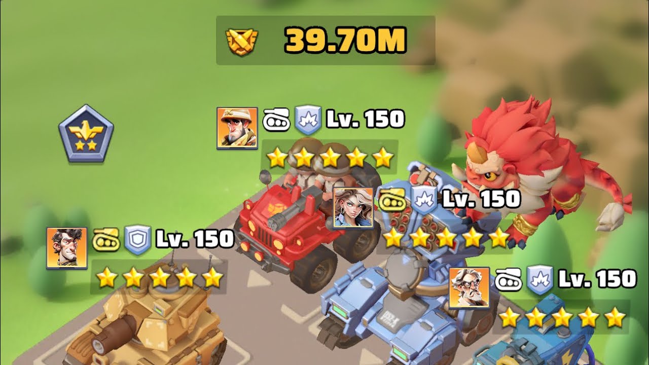 Last War Mobile Game: Cheat Code! This is the lineup you must use for Gold Zombie Bosses!