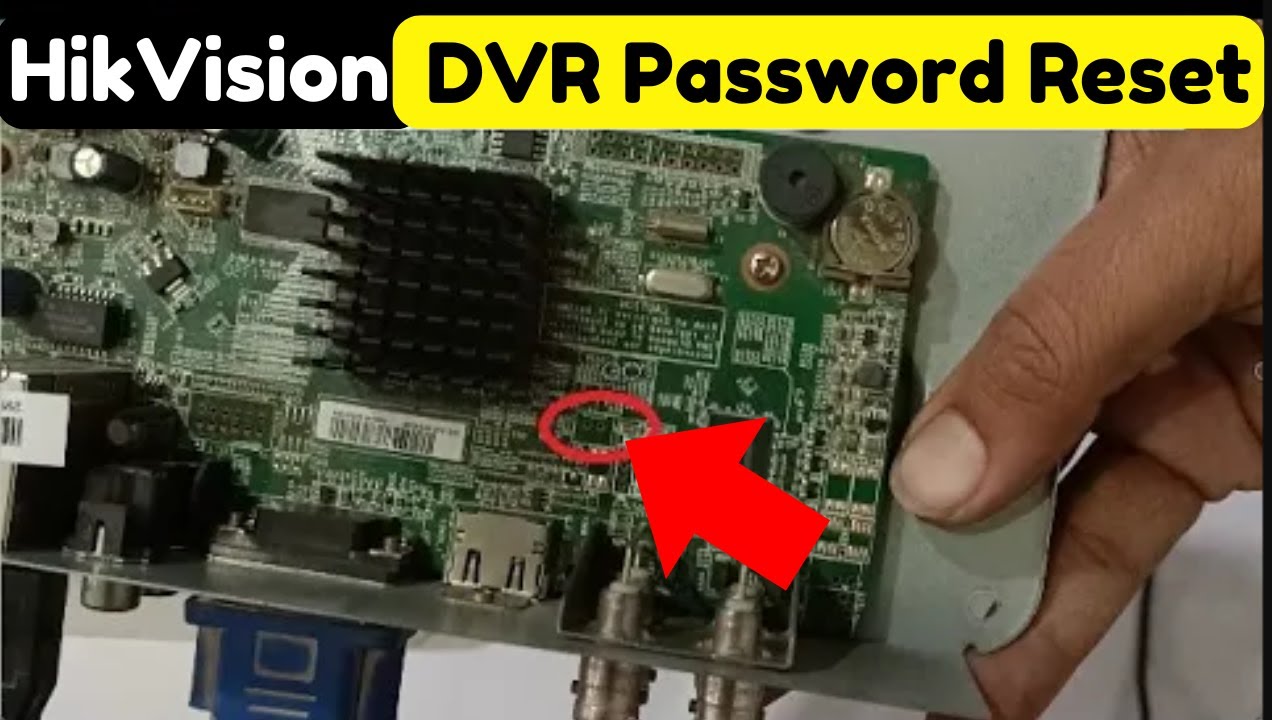 How to Reset Hikvision DVR Password 2024| Hikvision DVR Password Reset 2024 DS-7104-F1 2024