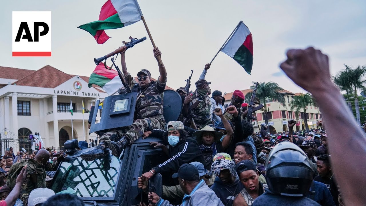 Madagascar's president flees the country after military rebellion