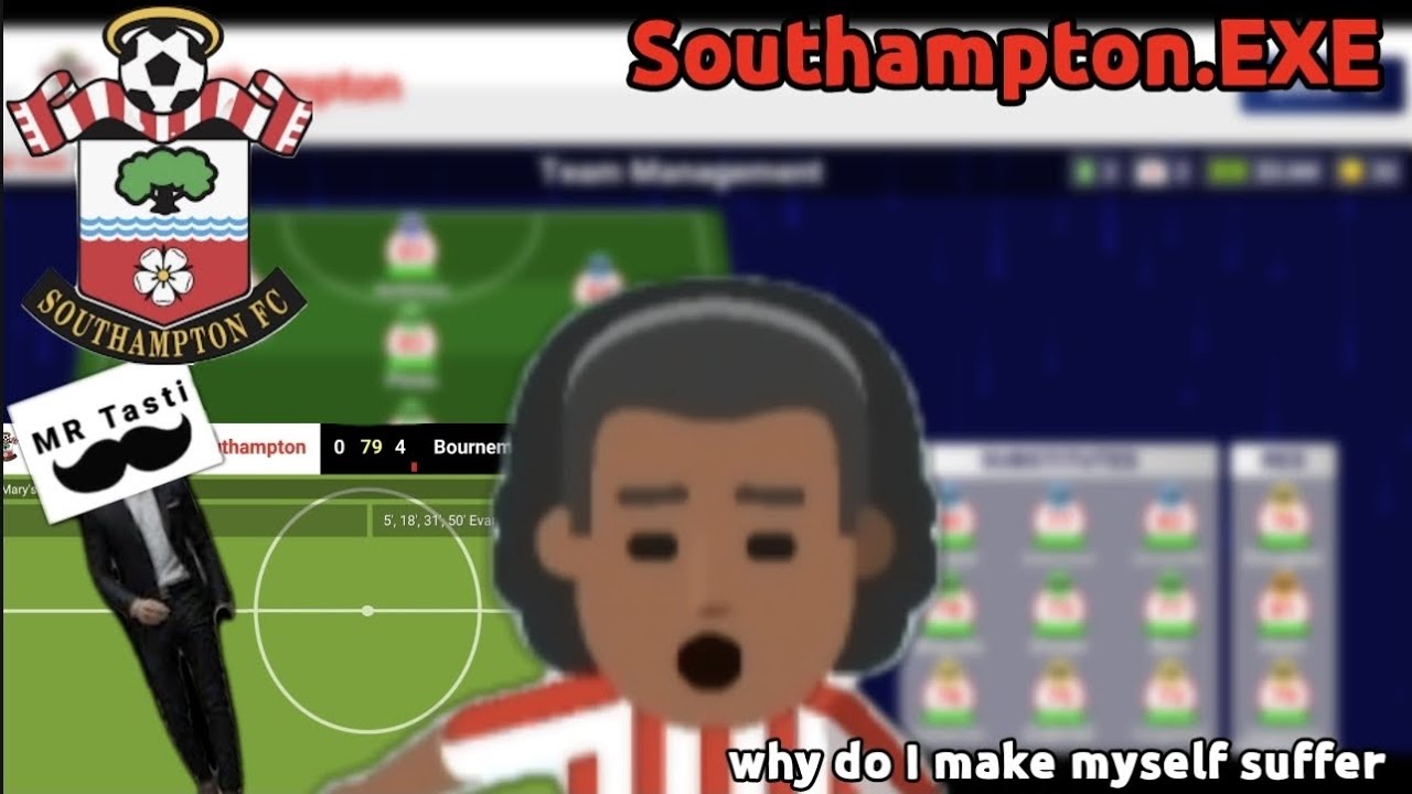 Southampton.EXE | Southampton rebuild in World Soccer Champs