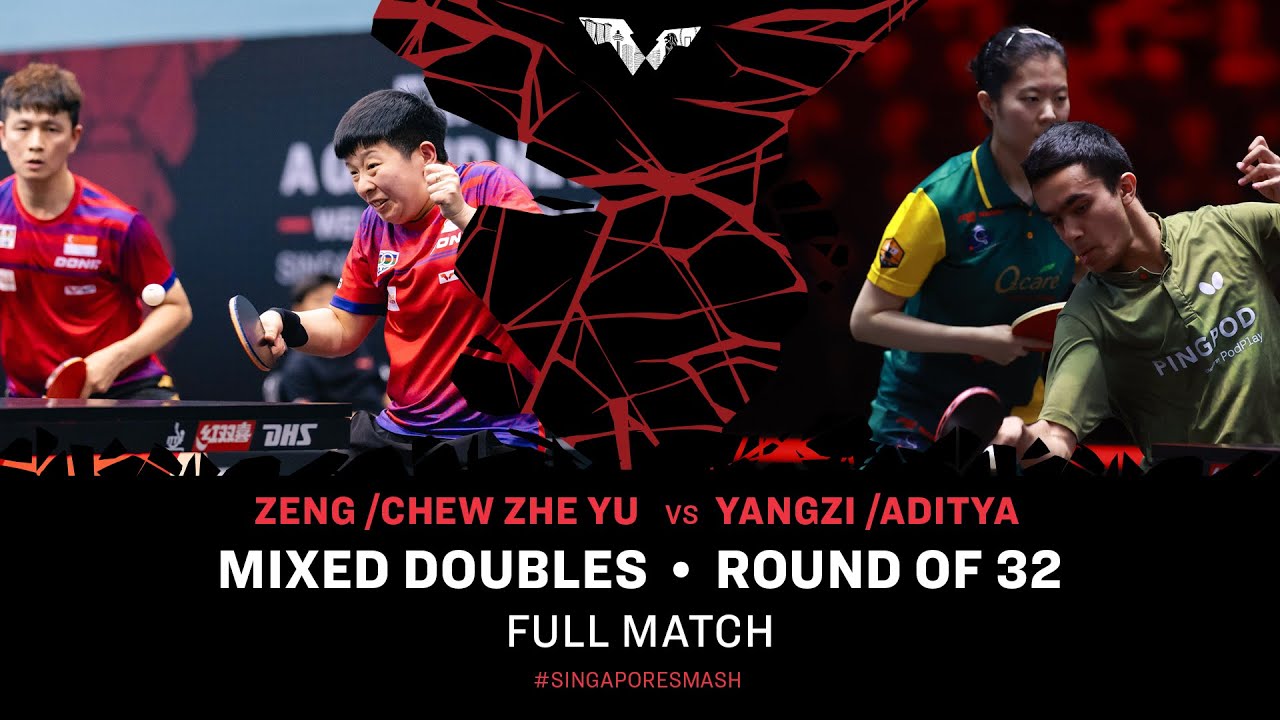 FULL MATCH | SAREEN / LIU vs CHEW / ZENG | XD R32 | #SingaporeSmash 2024